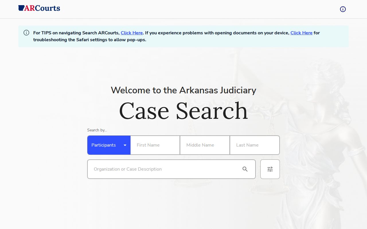 Washington County residents directory Search ARCourts portal